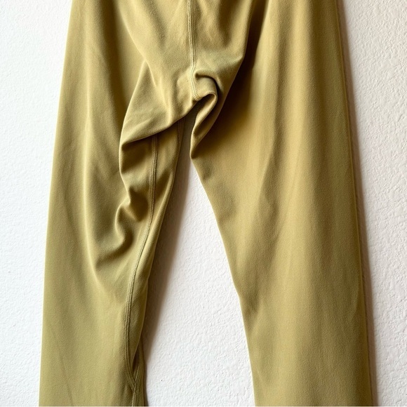 Lululemon Align Full Length Pant 28" in Mustard Yellow Grape Leaf Sz 2 - Picture 11 of 16